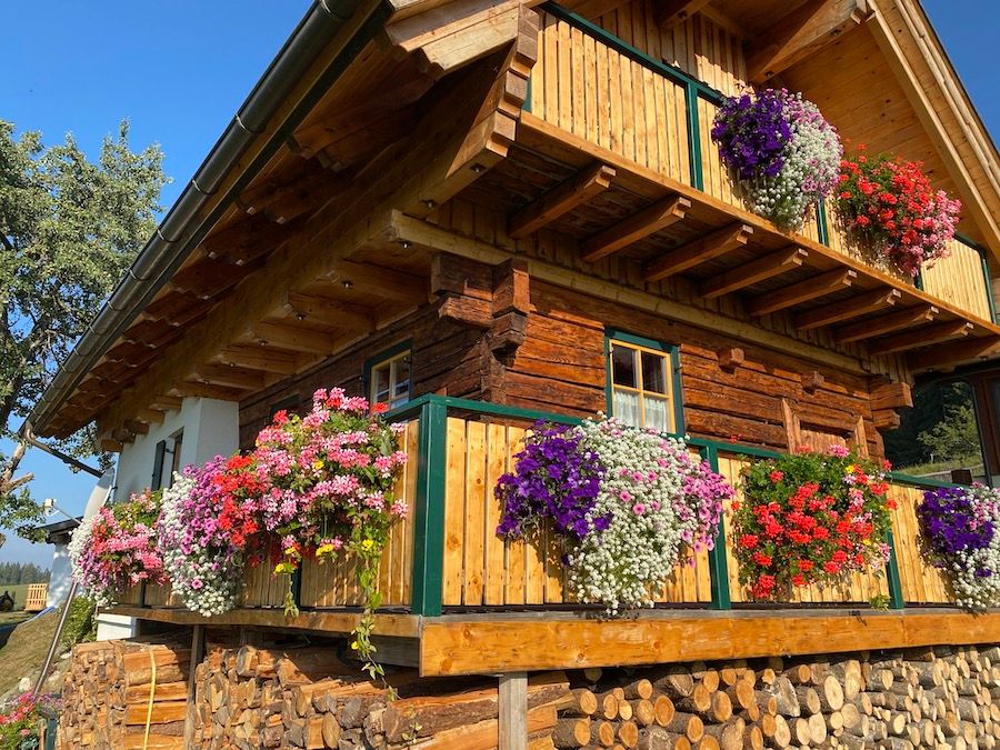 urige Urlaubshütte Chalet Kärnten